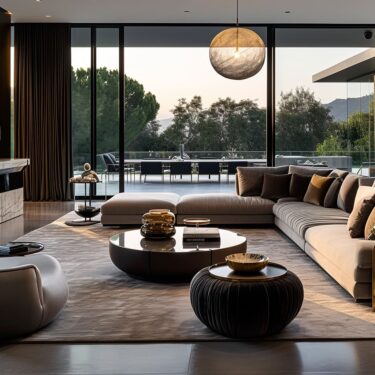 Luxury Modern Minimalist Living room Interior Design Ideas