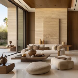 Travertine and Limestone in Modern Interiors