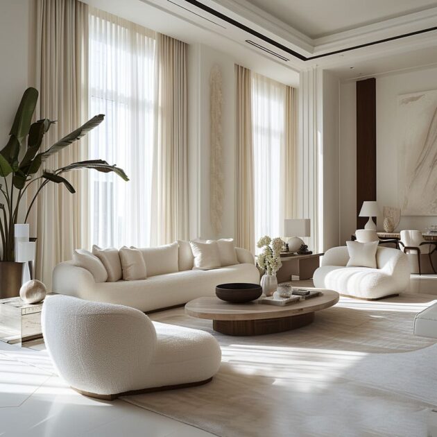 Dream-like Minimalist Living Room Interior Design Ideas
