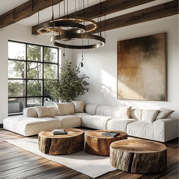 Incorporating Live-Edge Wood Furniture for Home Interiors