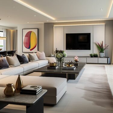 The Contemporary Livin room Interior Design Guide | FH