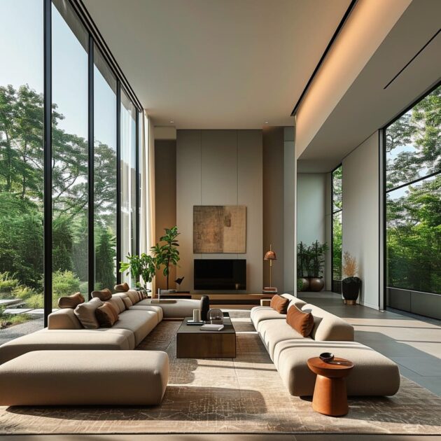 Stunning Minimalist Living Room Furniture Selection Tips image