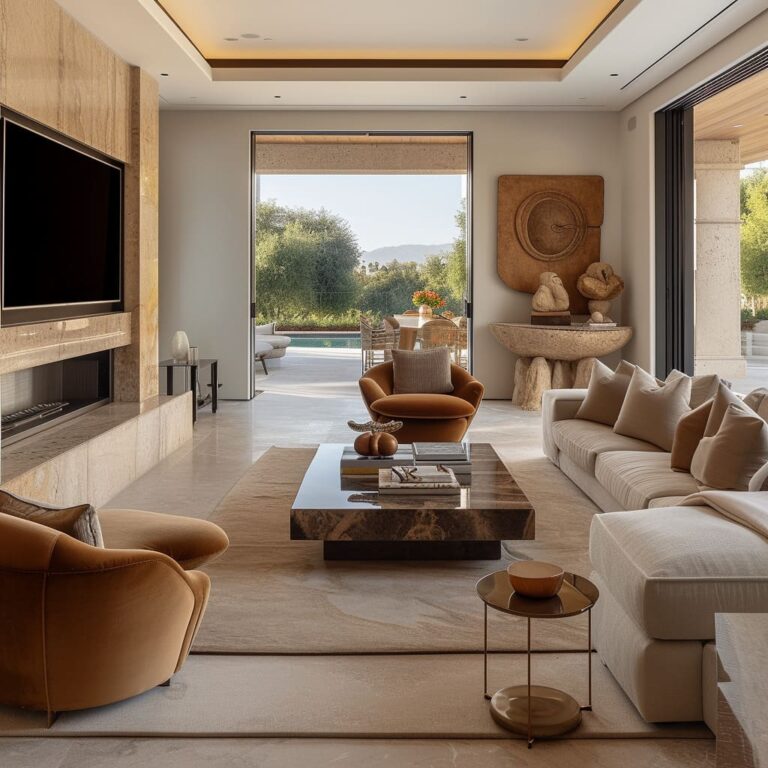 Travertine and Limestone in Luxury Modern Interiors | FH