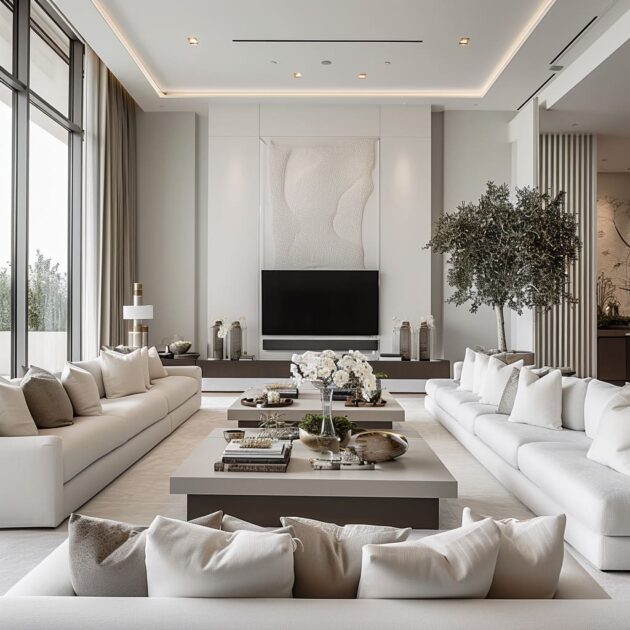 Dream-like Minimalist Living Room Interior Design Ideas