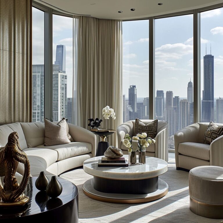 Luxurious Penthouse Living Room Ideas for Your Stylish Home