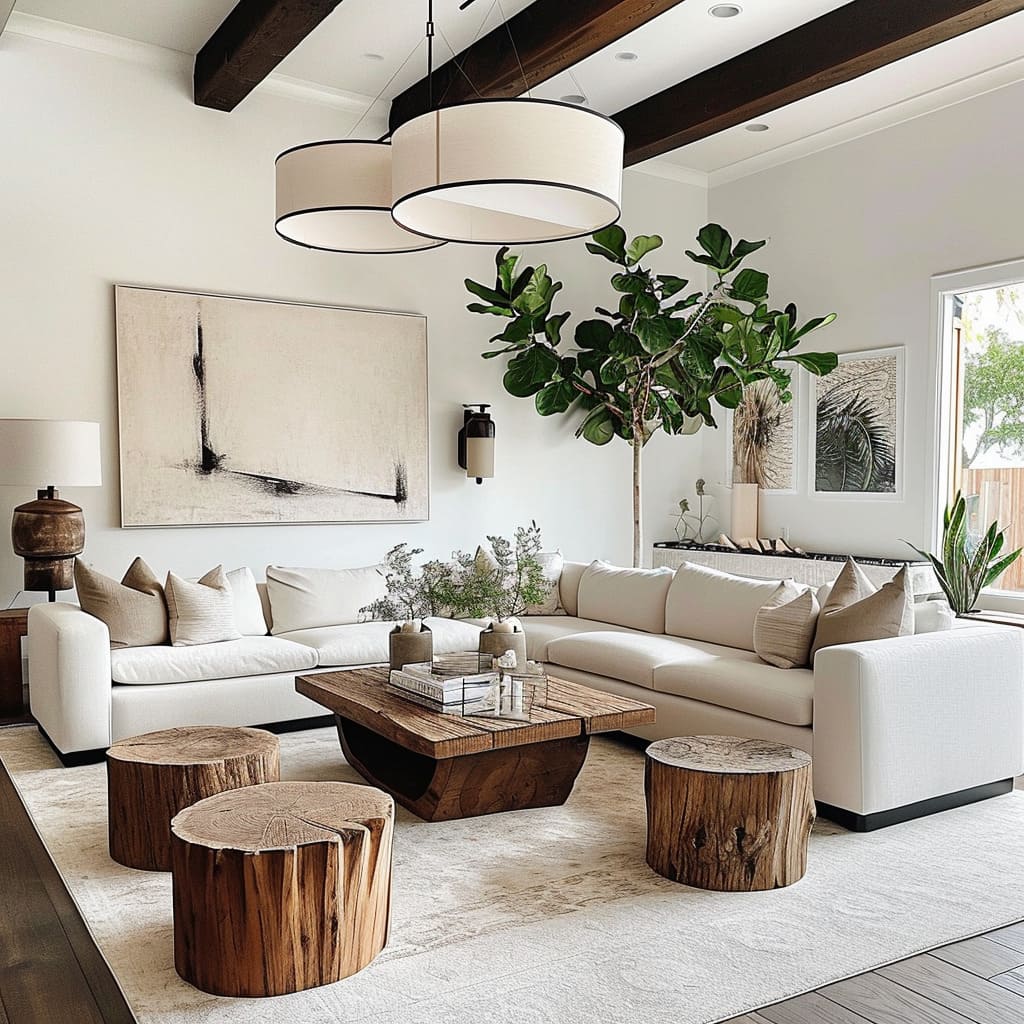 Beautiful furnishings enhance the overall design mastery, creating a sense of home elegance