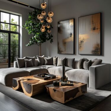 Incorporating Live-Edge Wood Furniture for Home Interiors