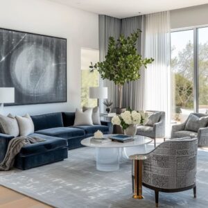 Luxury Neutral Tones in Modern Living Room Design