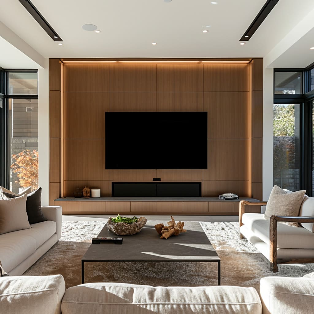 Craftsmanship excellence ensure an elegant and comfortable living room