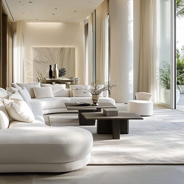 Dream-like Minimalist Living Room Interior Design Ideas