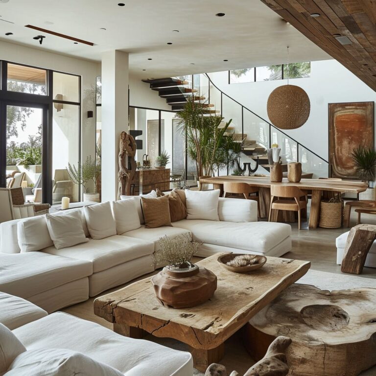 Incorporating Live-Edge Wood Furniture for Home Interiors