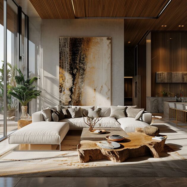 Incorporating Live-Edge Wood Furniture for Home Interiors