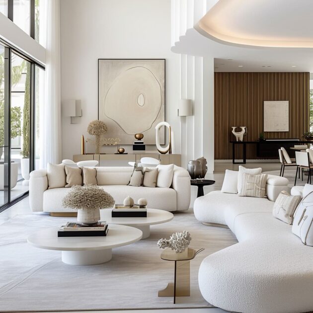 Dream-like Minimalist Living Room Interior Design Ideas