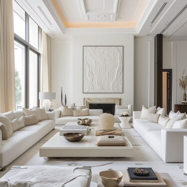 Dream-like Minimalist Living Room Interior Design Ideas