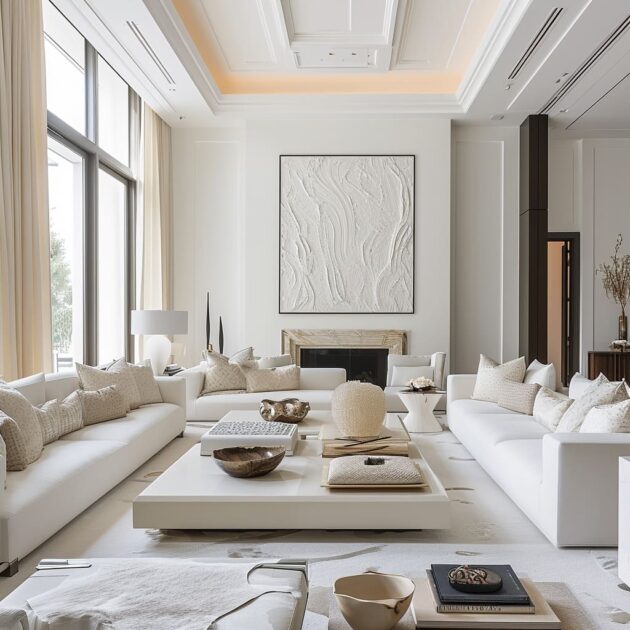 Dream-like Minimalist Living Room Interior Design Ideas