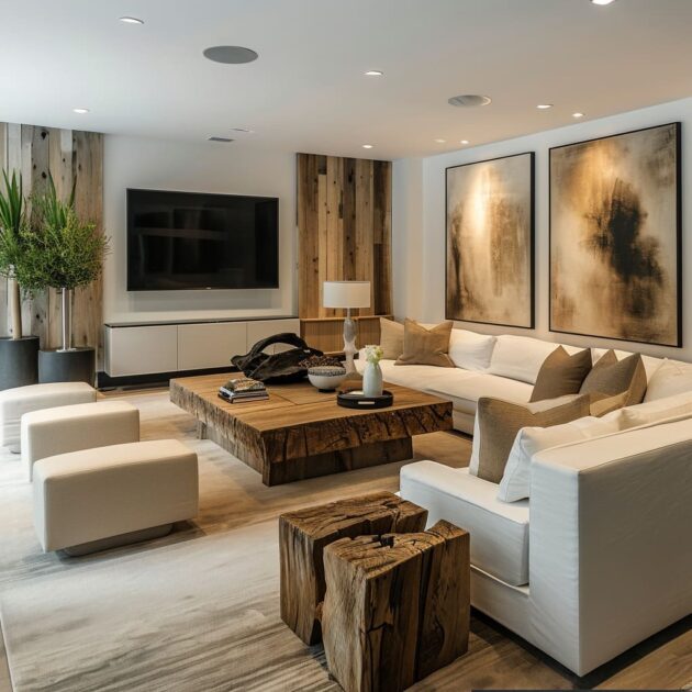 Incorporating Live-Edge Wood Furniture for Home Interiors