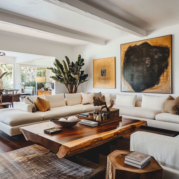 Incorporating Live-Edge Wood Furniture for Home Interiors