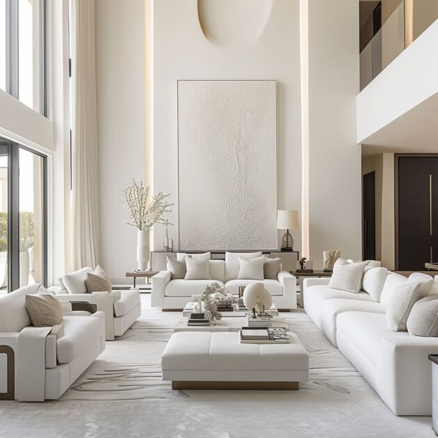 Dream-like Minimalist Living Room Interior Design Ideas