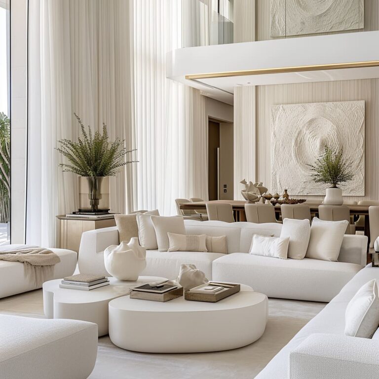 Dream-like Minimalist Living Room Interior Design Ideas
