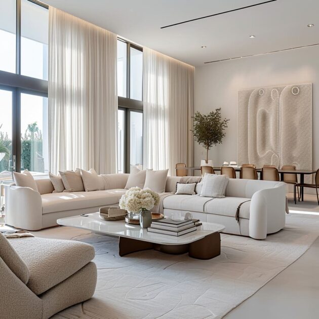 Dream-like Minimalist Living Room Interior Design Ideas