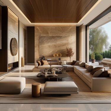 Travertine and Limestone in Luxury Modern Interiors | FH