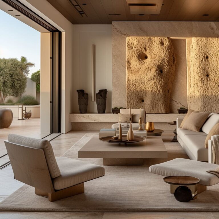 Travertine and Limestone in Luxury Modern Interiors | FH