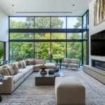 The Anatomy of High-Ceilinged House Minimalist Living Rooms