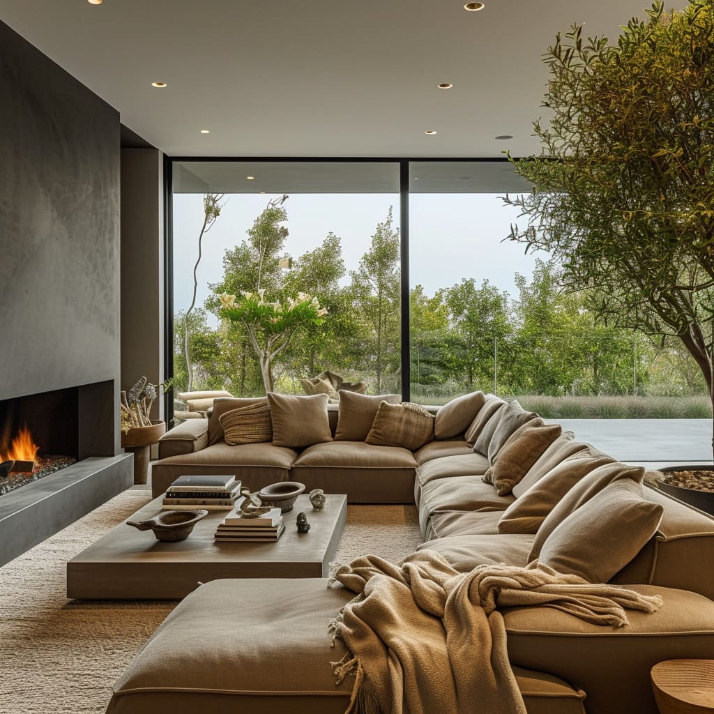 Refined simplicity and warmth in design create zen spaces for relaxation