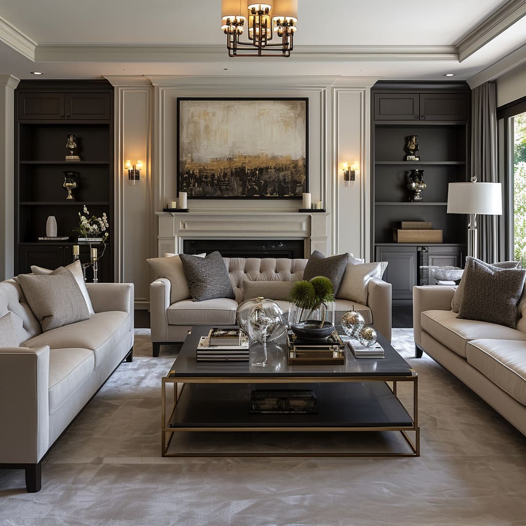 Refined spaces blend classic meets modern elements for enduring beauty