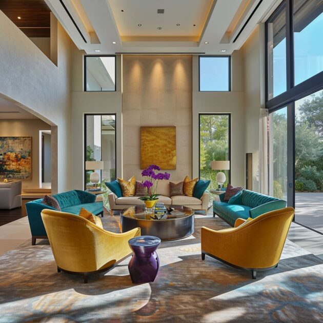 Modern Living Room Interior Design Ideas of Comfort and Chic