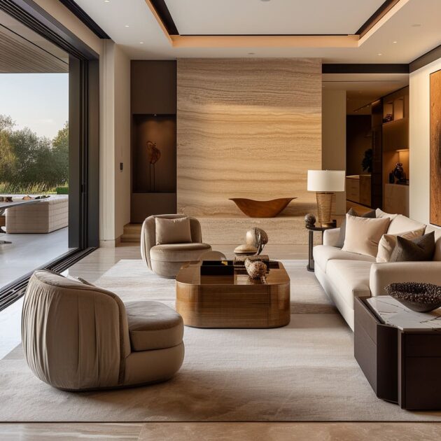 Travertine and Limestone in Luxury Modern Interiors | FH