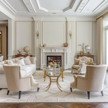 Classic Elegance: Timeless Living Room Interiors with Grace
