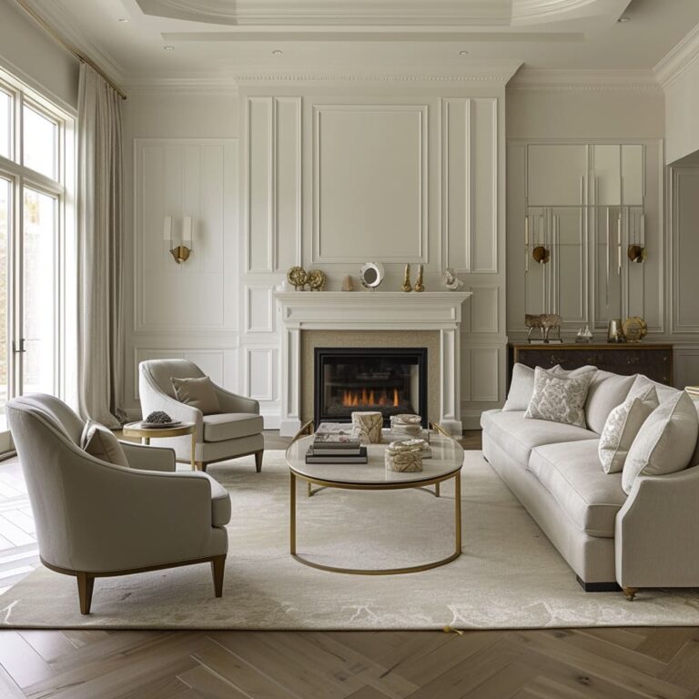 Classic Elegance: Timeless Living Room Interiors with Grace