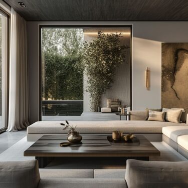 Living Rooma: The Intersection of Minimalism and Opulence