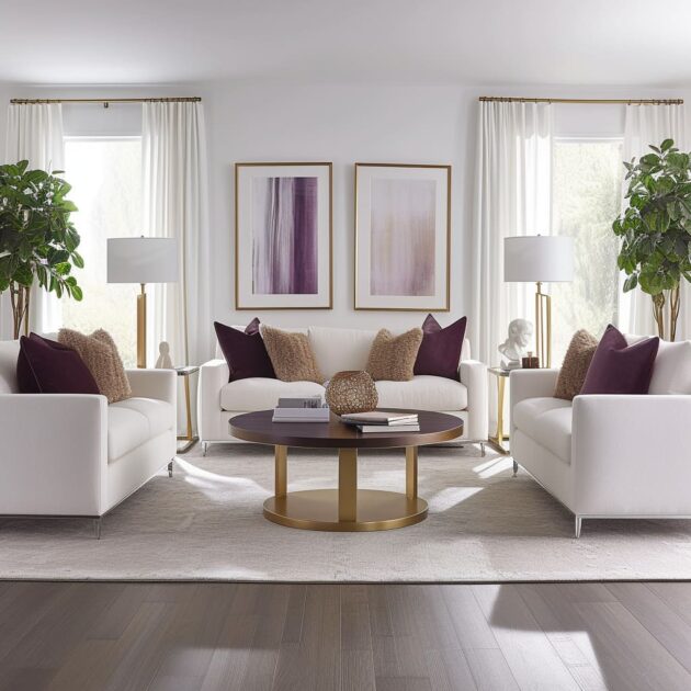 A Guide to Refined Modern Luxe Living Room Interior Design
