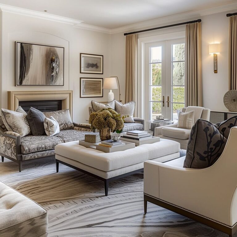 Timeless Transitions: Living Spaces Of Elegance And Comfort