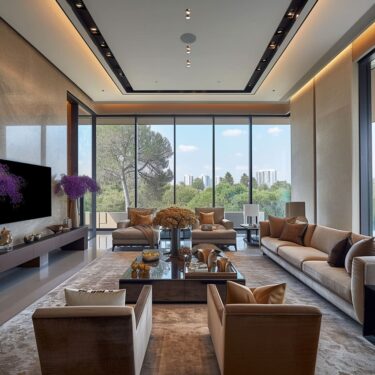 Living room: The Convergence of Comfort in Interior Artistry