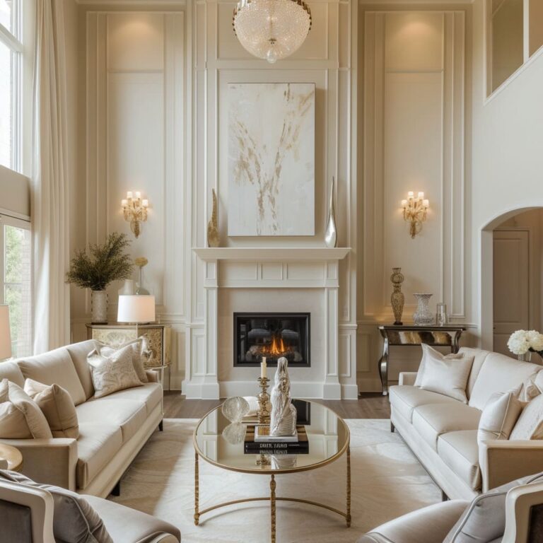 Classic Elegance: Timeless Living Room Interiors with Grace