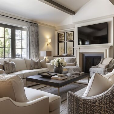 Timeless Transitions: Living Spaces Of Elegance And Comfort