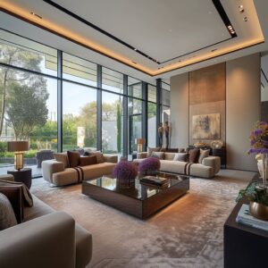 Living room: The Convergence of Comfort in Interior Artistry