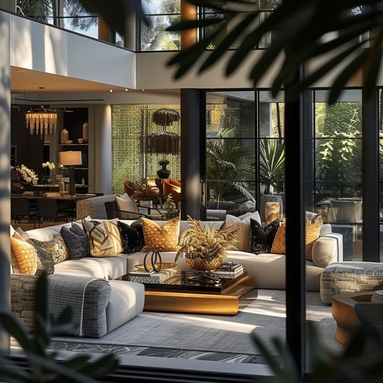 Image showcasing Tailored Luxury: Unique Living Spaces with Bespoke Furniture
