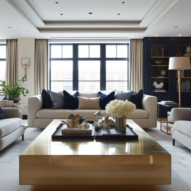 The Nuances of Bold Luxe Interior Design With Gold Finish