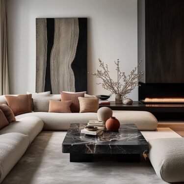 Living Rooma: The Intersection of Minimalism and Opulence