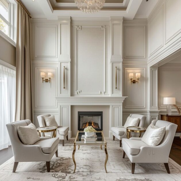 Classic Elegance: Timeless Living Room Interiors with Grace