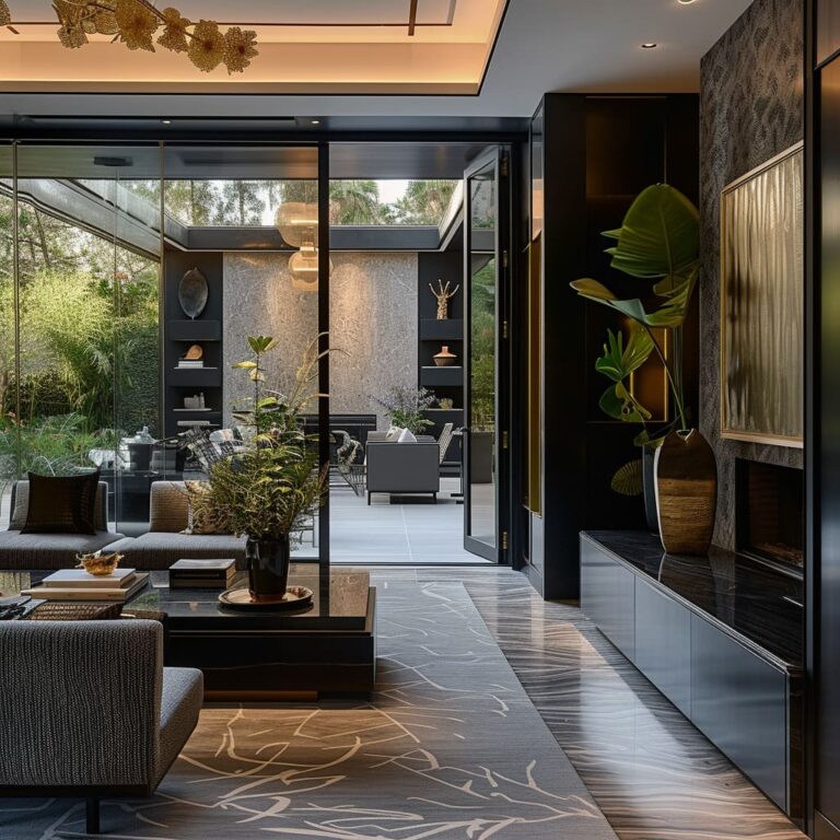 View of Tailored Luxury: Unique Living Spaces with Bespoke Furniture