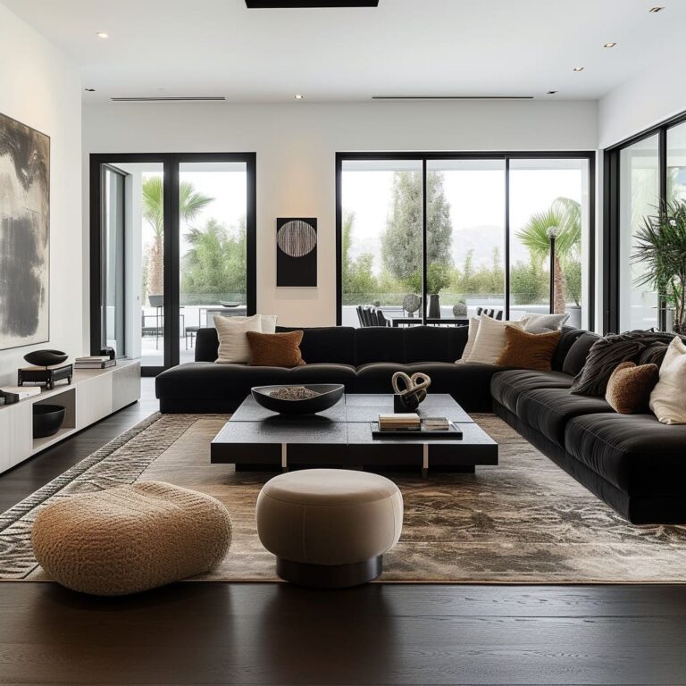 Perfect Living Room Ambiance Through Detail-Oriented Design