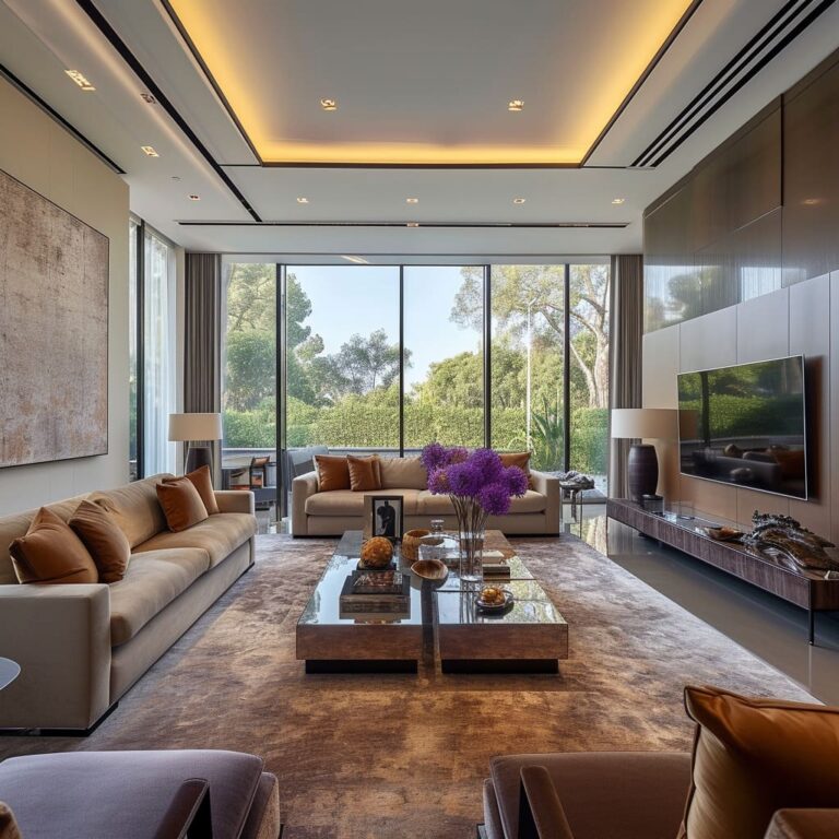 Living room: The Convergence of Comfort in Interior Artistry