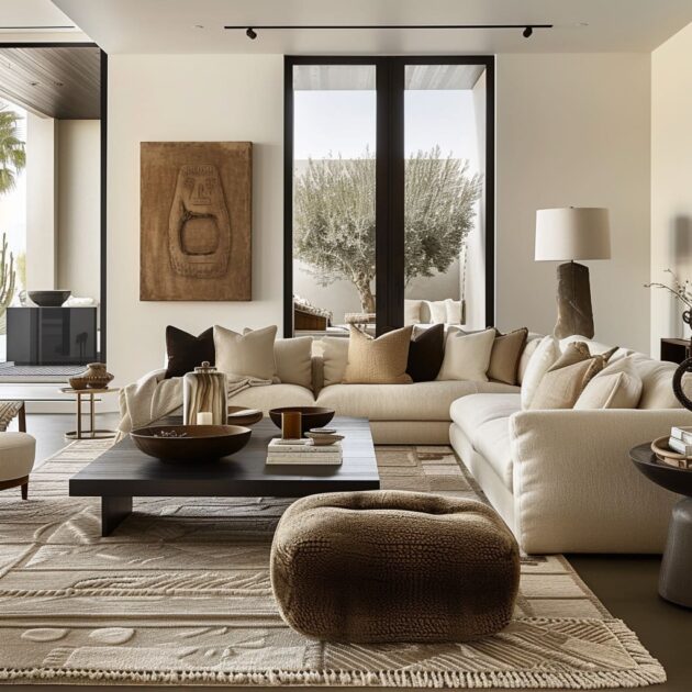 How Textured Fabrics Transform Home Living Room Interiors