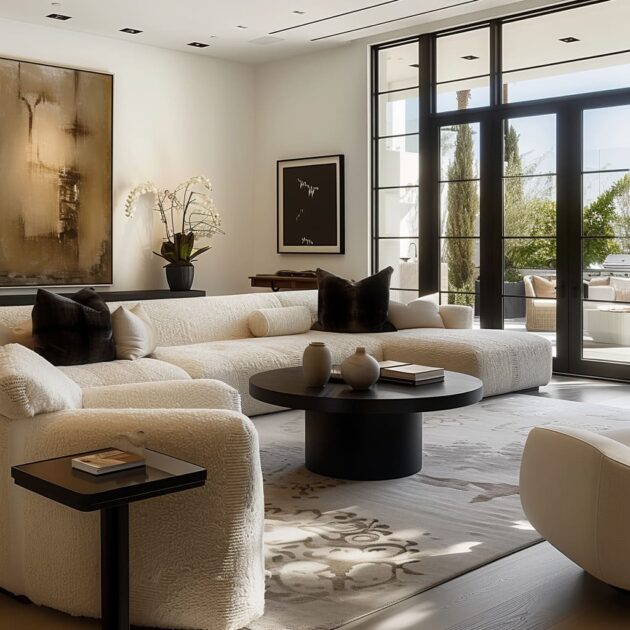 How Textured Fabrics Transform Home Living Room Interiors