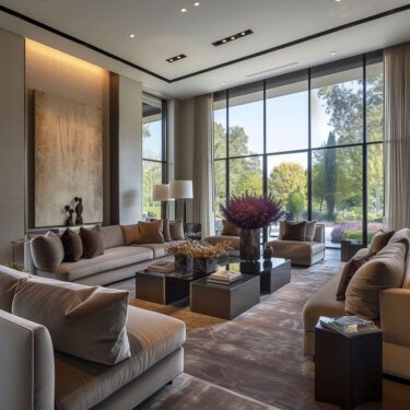 Living room: The Convergence of Comfort in Interior Artistry